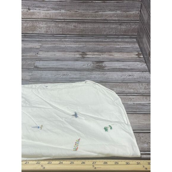 Ralph Lauren Men's Shirt Sleeve Button Down Hawaiian Aloha‎ White Size L - Picture 6 of 7